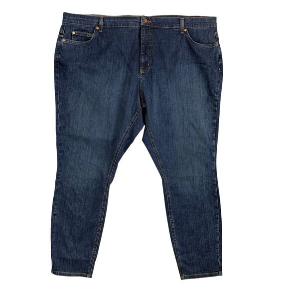 d. jeans Denim - Dickies Jeans Women's Blue Mid Rise Skinny Denim jeans Stretch SZ/24R